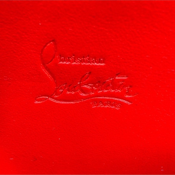 Christian Louboutin Blush zip around Studded Wallet - Picture 7 of 12